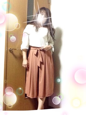 「muse muse（ミューズミューズ）のアイテム」を使った、さち(=^ェ^=)さん（レディース・153cm）の夏コーディネート