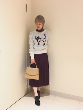 kurumi kawagoeさん(レディース・155cm)の秋コーディネート