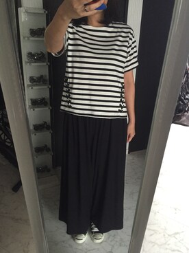 menegiさん（レディース・157cm）の夏コーディネート