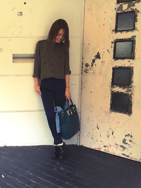 野崎玲欧奈さんのコーディネート