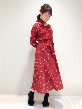 「TITTY&CO.（ティティーアンドコー）のアイテム（財布/小物）」を使った、いむなおさん（レディース・163cm）の秋コーディネート
