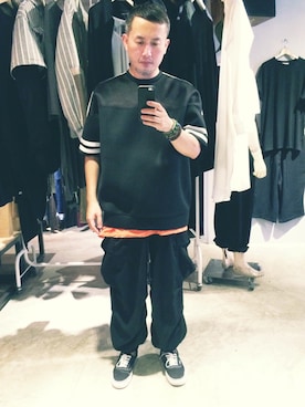 「RICK OWENS」｜rechic clothing shopさん（メンズ・171cm）の夏コーディネート