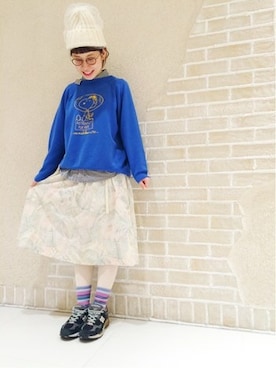 「ギンガムチェックシャツ」｜a.nさん（レディース・155cm）の冬コーディネート