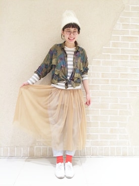 a.nさん（レディース・155cm）の冬コーディネート