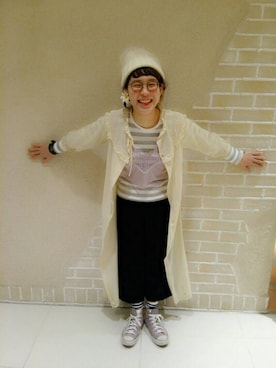 「マーガレット」｜「アイテム（レッグウェア）」を使った、a.nさん（レディース・155cm）の春コーディネート