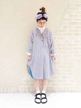 「アイテム（ワンピース/ドレス）」を使った、a.nさん（レディース・155cm）の春コーディネート