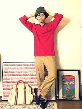 「grips（グリップス）のアイテム」を使った、old_goldさん（メンズ・170cm）の夏コーディネート