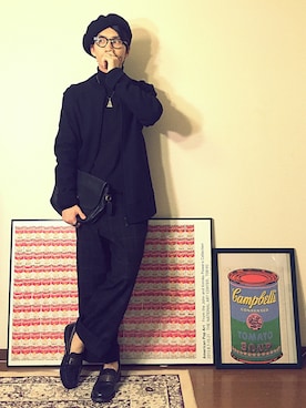 「ZOCALO（ソカロ）のアイテム」を使った、old_goldさん（メンズ・170cm）の冬コーディネート