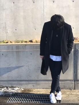 デ部さん（メンズ・173cm）の冬コーディネート