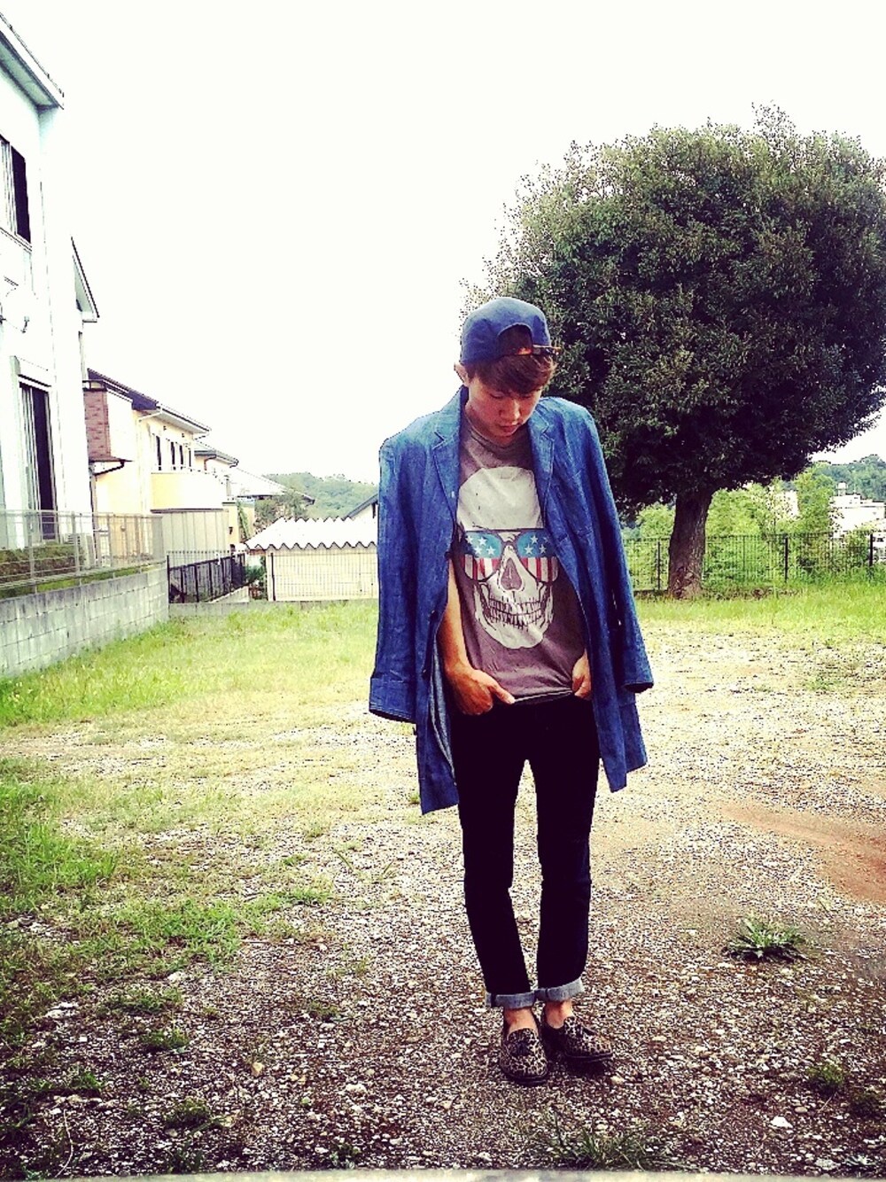 その他のドレスシューズを着用したメンズの夏コーディネートの1枚目の写真