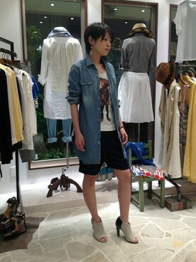 「B'2nd（ビーセカンド）のアイテム（ワンピース/ドレス）」を使った、B'2nd roit jiyugaokaさん（レディース・164cm）の春コーディネート