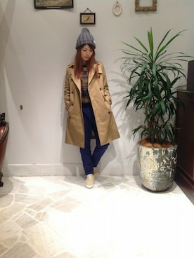 「B'2nd（ビーセカンド）のアイテム（アクセサリー）」を使った、B'2nd roit jiyugaokaさん（レディース・164cm）の秋コーディネート