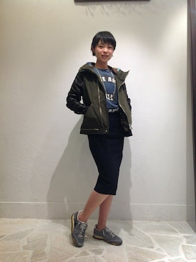「B'2nd（ビーセカンド）のアイテム（ジャケット/アウター）」を使った、B'2nd roit jiyugaokaさん（レディース・164cm）の冬コーディネート