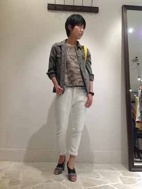 「B'2nd（ビーセカンド）のアイテム（アクセサリー）」を使った、B'2nd roit jiyugaokaさん（レディース・164cm）の春コーディネート