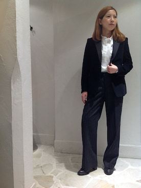 「B'2nd（ビーセカンド）のアイテム（ジャケット/アウター）」を使った、B'2nd roit jiyugaokaさん（レディース・160cm）の秋コーディネート