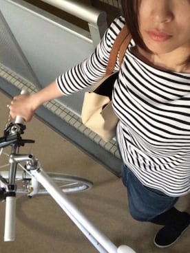 「Orobianco（オロビアンコ）のアイテム（バッグ）」を使った、teruminさん（レディース・167cm）の夏コーディネート