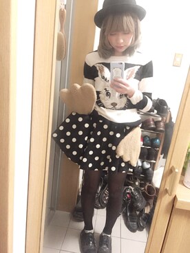 cottonさん（レディース・156cm）の冬コーディネート