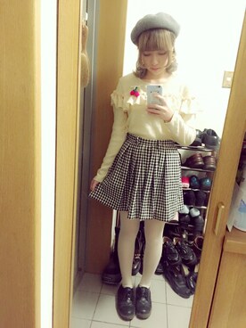 cottonさん（レディース・156cm）の冬コーディネート