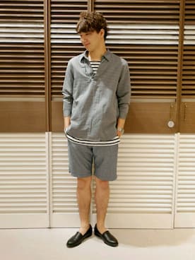 「RAGEBLUE（レイジブルー）のアイテム（アクセサリー）」を使った、うえぴさん（メンズ・178cm）の春コーディネート