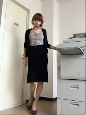 「TOCCA（トッカ）のアイテム（スカート）」を使った、31さん（レディース・164cm）の秋コーディネート