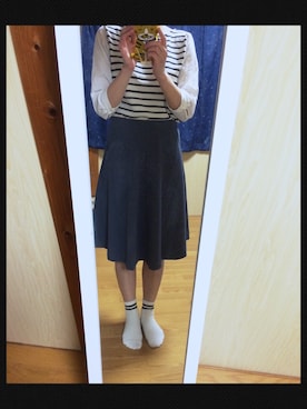 nishinさん（レディース・165cm）の秋コーディネート