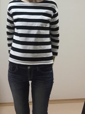 「A La mode Marche（アラモードマルシェ）のアイテム」を使った、RINさん（レディース・169cm）の冬コーディネート