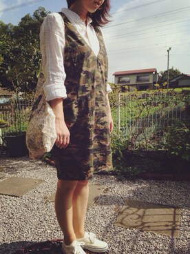 moccoaさん（レディース・156cm）の夏コーディネート