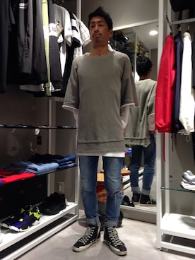 LHP池袋スタッフ４さん（メンズ・170cm）の春コーディネート