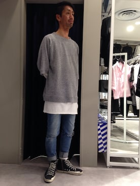 LHP池袋スタッフ４さん（メンズ・170cm）の春コーディネート