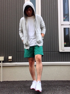 「ANDROID（アンドロイド）のアイテム」を使った、ShiNichiさん（メンズ・173cm）の夏コーディネート