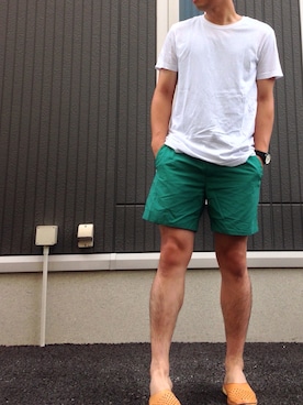 「ANDROID（アンドロイド）のアイテム」を使った、ShiNichiさん（メンズ・173cm）の夏コーディネート