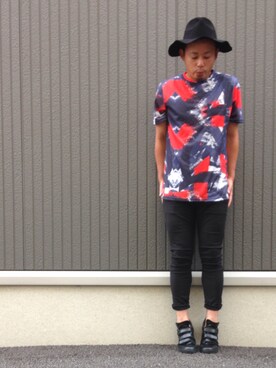 「NATIVE YOUTH（ネイティブユース）のアイテム」を使った、ShiNichiさん（メンズ・173cm）の夏コーディネート