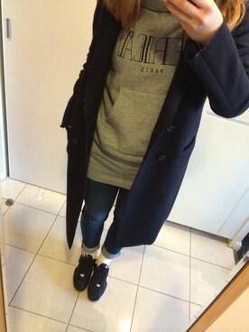 ucoさん（レディース・168cm）の冬コーディネート
