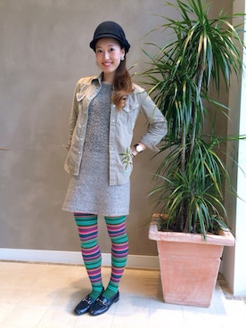 kiji*さん（レディース・162cm）の冬コーディネート