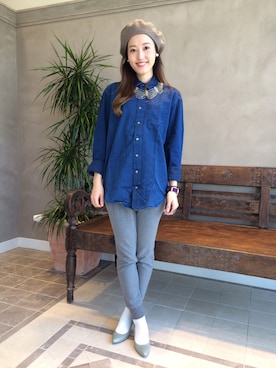 kiji*さん（レディース・162cm）の冬コーディネート