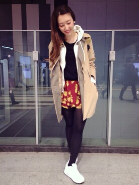 kiji*さん（レディース・162cm）の冬コーディネート