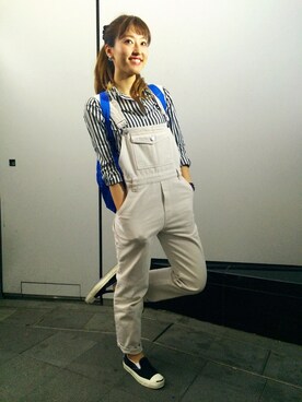kiji*さんの「CONVERSE × BEAMS / 別注 ジャックパーセル スリッポン」を使ったコーディネート