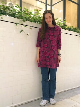 「marimekko」｜kiji*さん（レディース・162cm）の春コーディネート