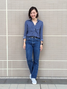 「Levi's」｜kiji*さん（レディース・162cm）の夏コーディネート