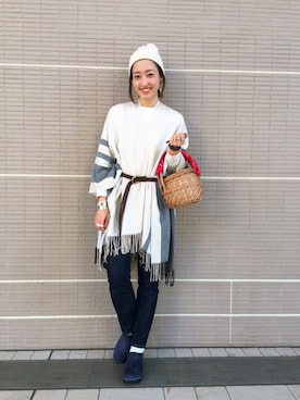 「サボ」｜kiji*さん（レディース・162cm）の秋コーディネート