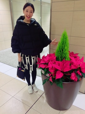 「marimekko（マリメッコ）のアイテム」を使った、kiji*さん（レディース・162cm）の冬コーディネート