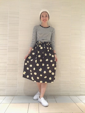 「B:MING by BEAMS（ビーミングバイビームス）のアイテム」を使った、kiji*さん（レディース・162cm）の夏コーディネート