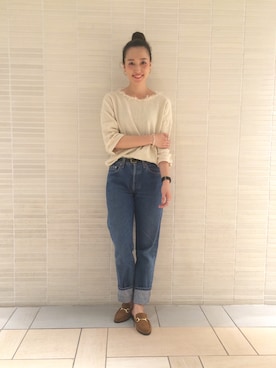 「BEAMS LIGHTS Women's（ビームスライツ ウィメンズ）のアイテム」を使った、kiji*さん（レディース・162cm）の夏コーディネート