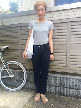 「BEAMS LIGHTS Women's（ビームスライツ ウィメンズ）のアイテム」を使った、kiji*さん（レディース・162cm）の夏コーディネート