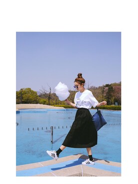 「STYLENANDA」｜히나さん（レディース・157cm）の夏コーディネート