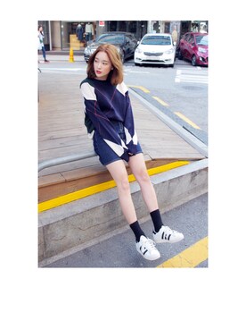 「STYLENANDA」｜히나さん（レディース・157cm）の秋コーディネート