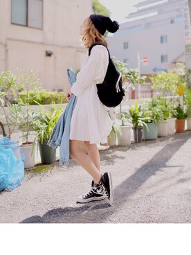 「STYLENANDA」｜히나さん（レディース・157cm）の秋コーディネート