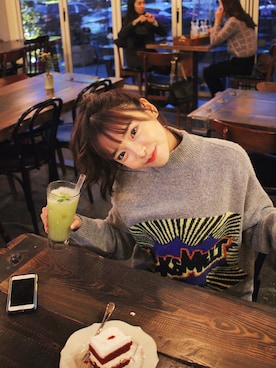 「STYLENANDA」｜히나さん（レディース・157cm）の秋コーディネート