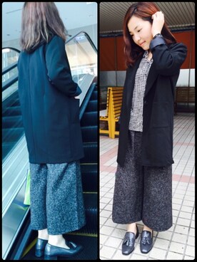 「minis mode（ミニモード）のアイテム」を使った、Starfishさん（レディース・156cm）の春コーディネート