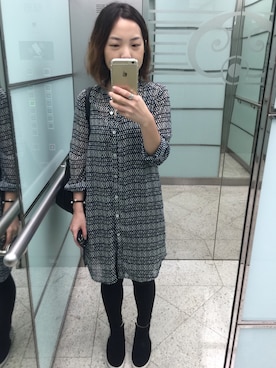 「minis mode（ミニモード）のアイテム」を使った、Starfishさん（レディース・156cm）の秋コーディネート